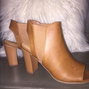 Call It Spring Open Toe/Heel Booties